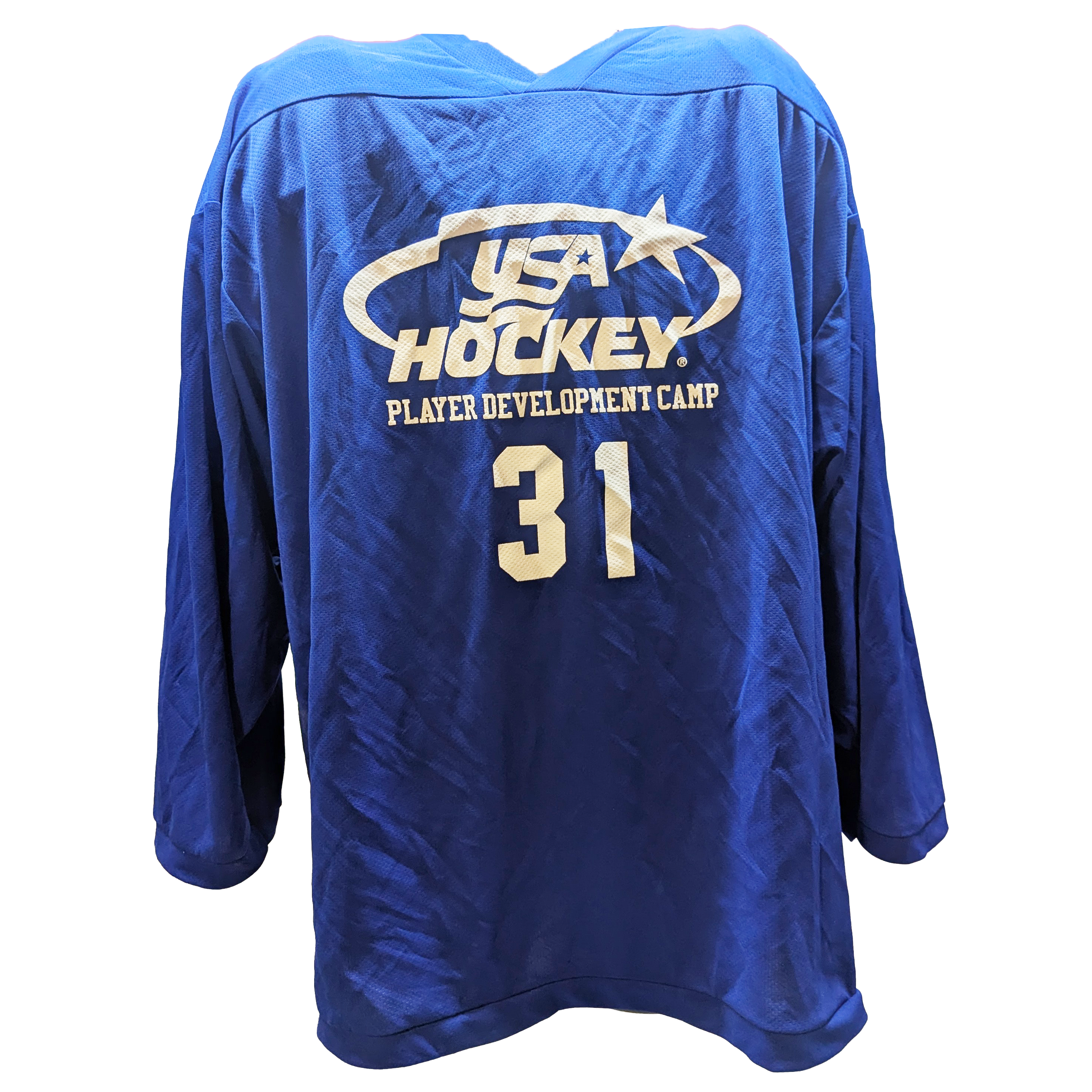 K1 - Maillot d'occasion du camp de développement des joueurs de hockey des États-Unis